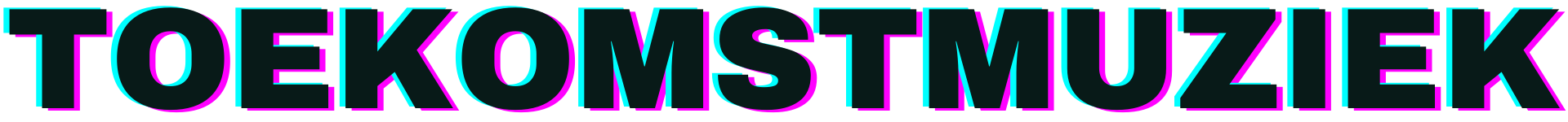 TOEKOMSTMUZIEKLOGOZWART
